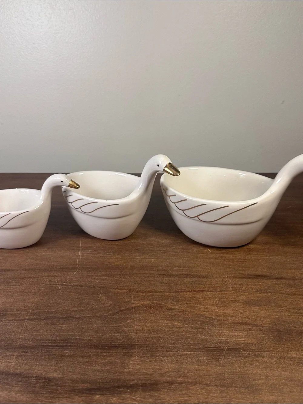 Anthropologie Gaggle Of Geese Nesting Measuring Cups Set of 3